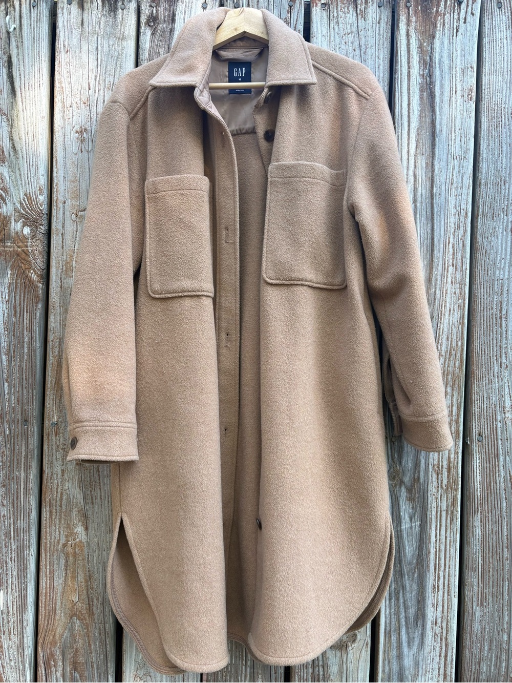 GAP Oversized Shirt Jacket